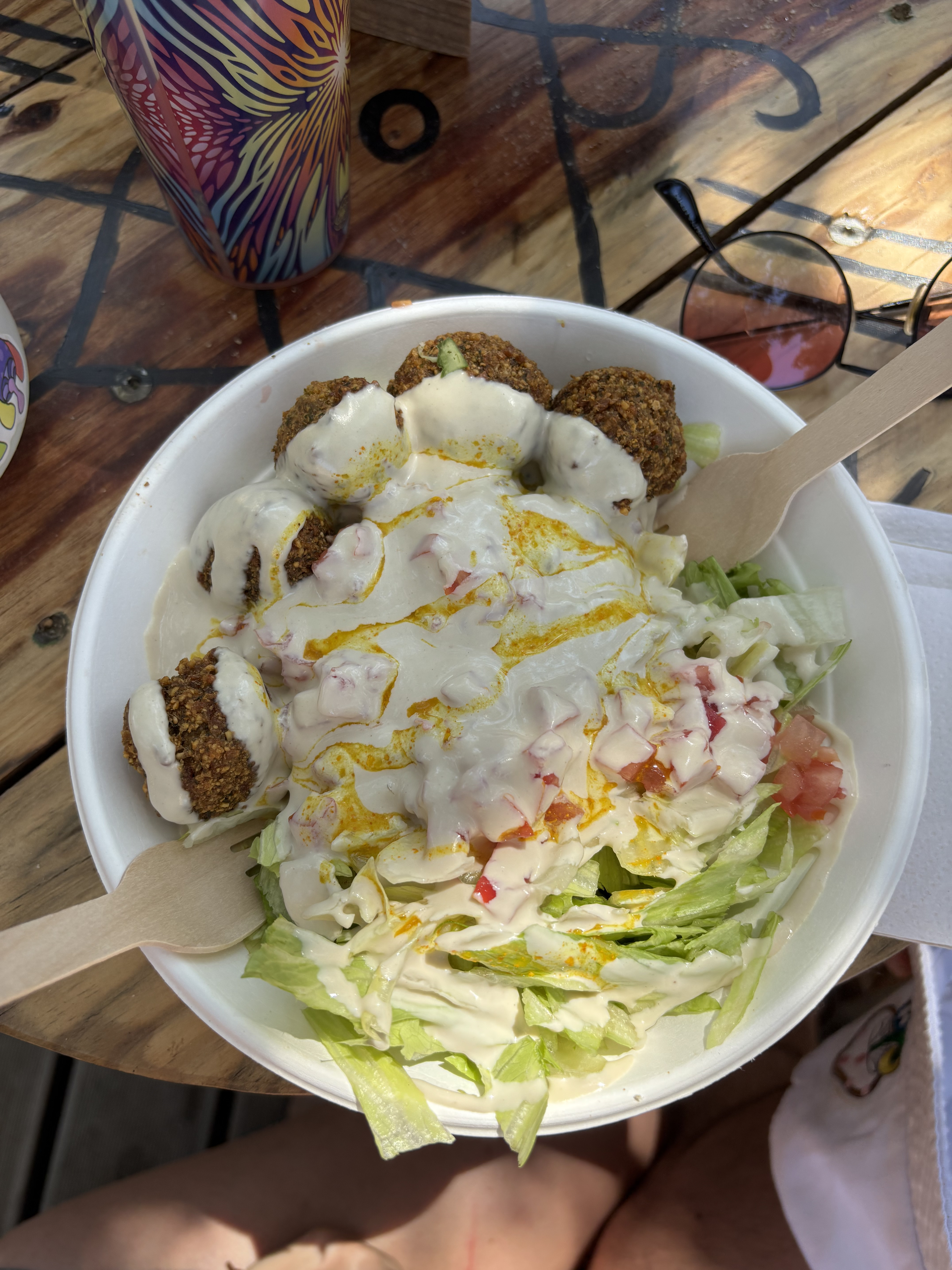 Zona gastronómica de Boom Festival